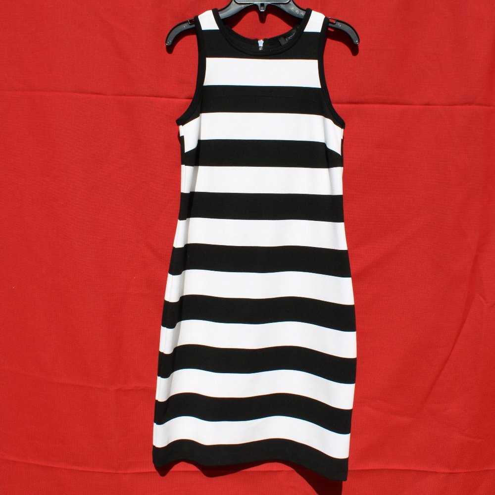 Stripped black and white Karen Kane dress